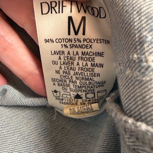 DRIFTWOOD Denim Jacket with Embroidered Accents - Picture 12 of 16